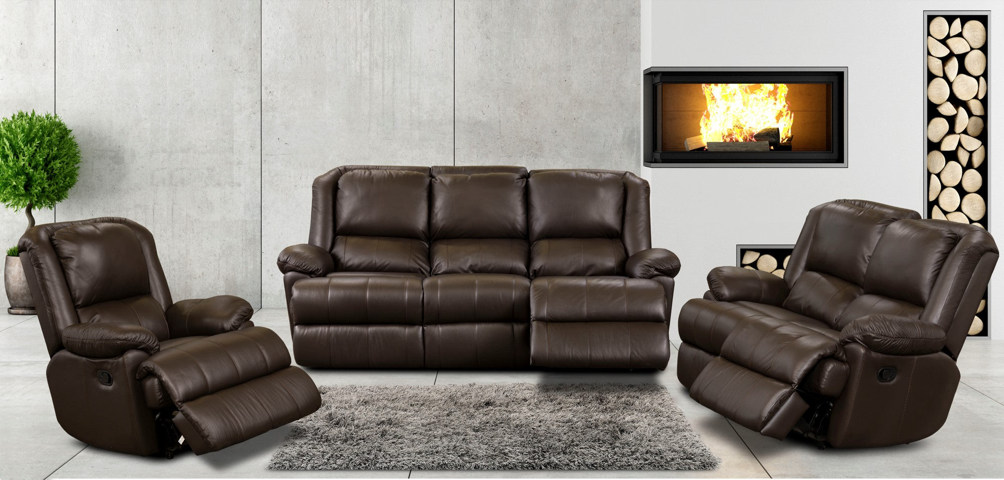 Hogan Recliner Suite Range