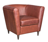 Curve Tub Chair - Leather