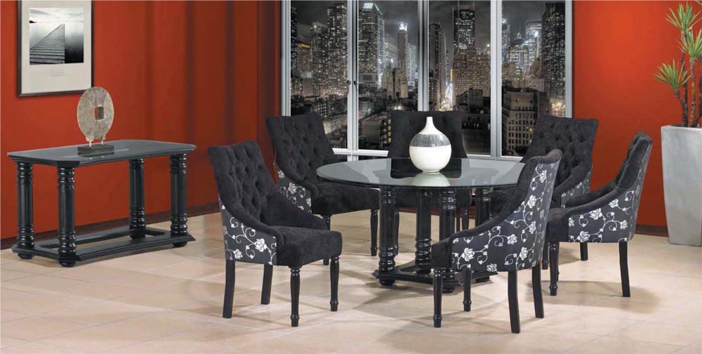 Monte Carlo Round Dining Room Range Complete Living